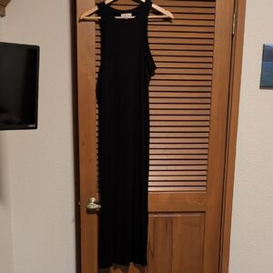 LOFT Black Sleeveless Dress